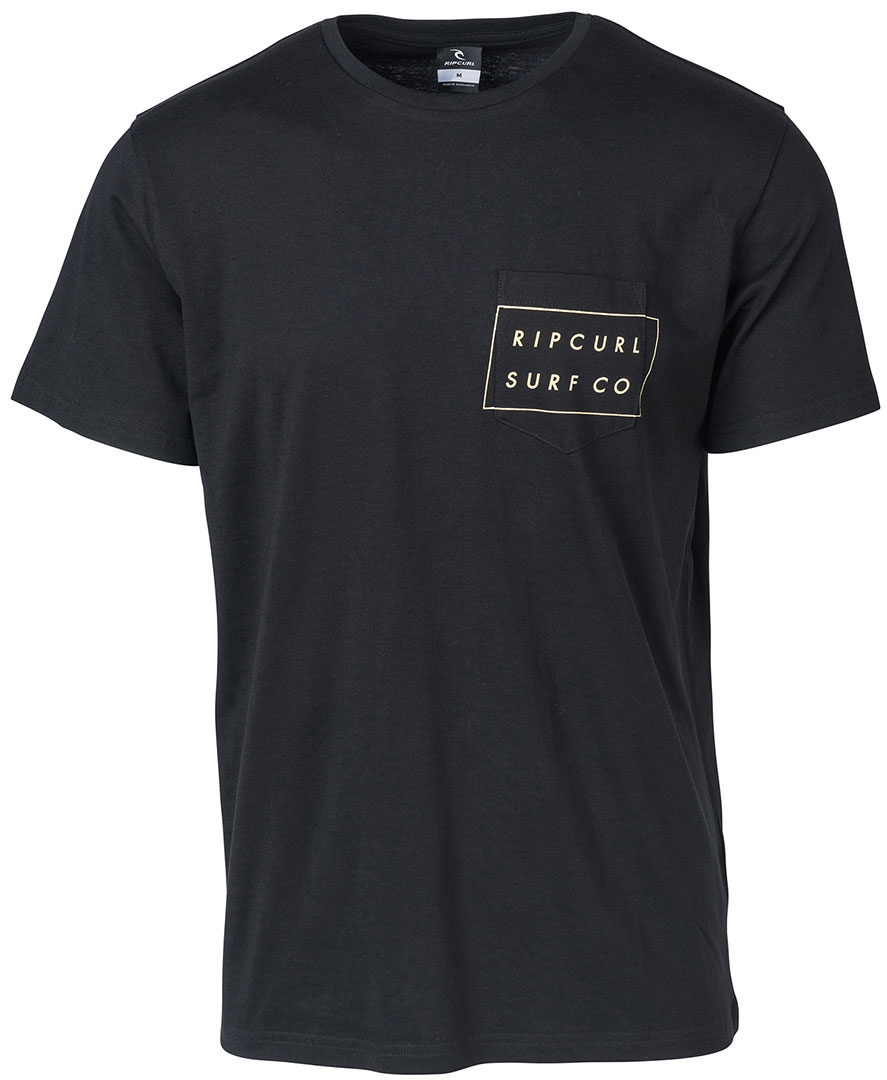 RIP SURFCO POCKET T Shirt 2018 black S RIP SURFCO POCKET T Shirt 2018 black S
