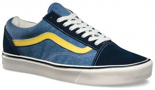 vans old skool blue lemon vans old skool blue lemon