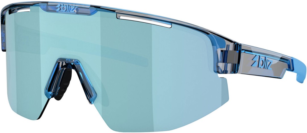 Bliz Blau Matrix Sonnenbrille 2026 Transparent Blue/Ice Größe 34