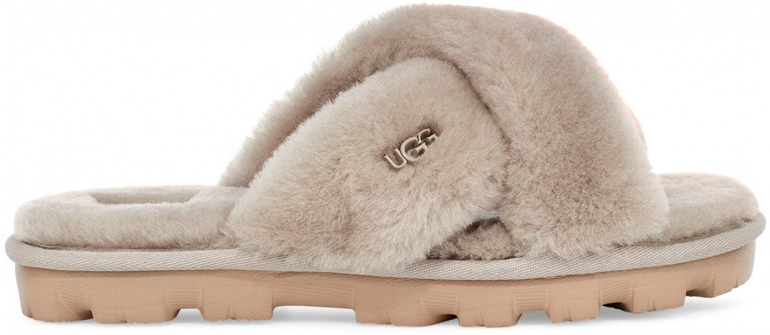 fuzzette genuine shearling slipper