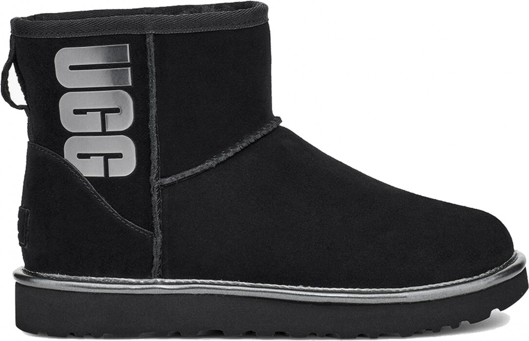 ugg metallic black