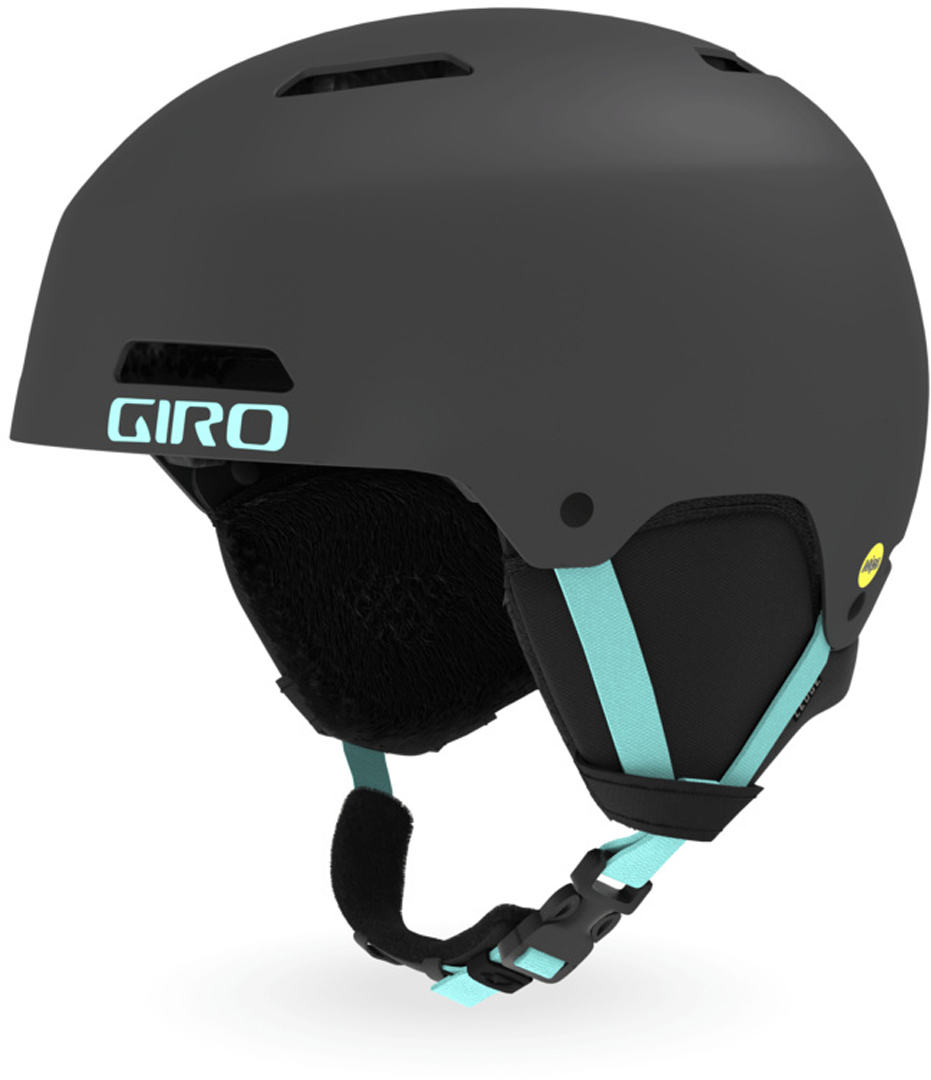 Giro Ledge Fs Mips Helmet 21 Matte Charcoal Cool Breeze Warehouse One