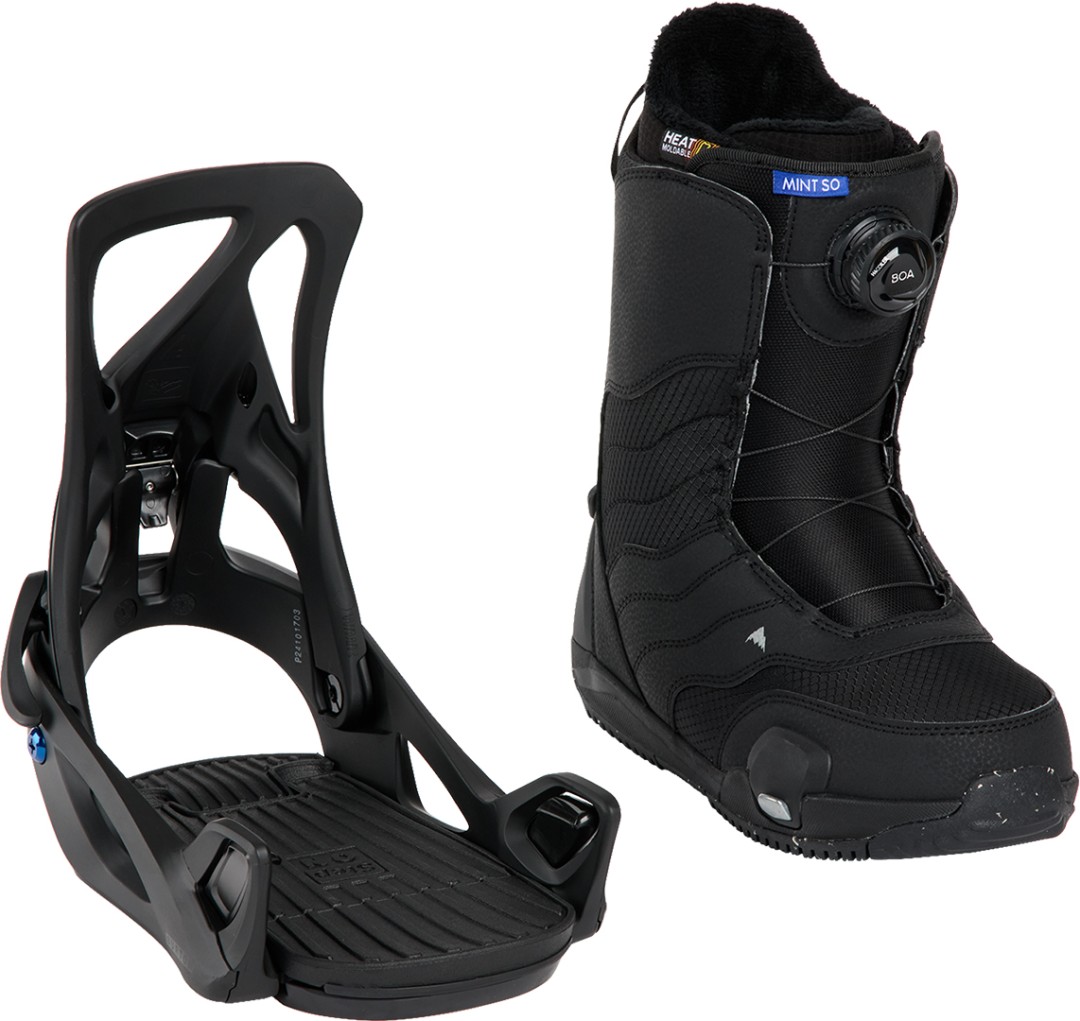 Burton WOMEN STEP ON PACKAGE black | Warehouse One