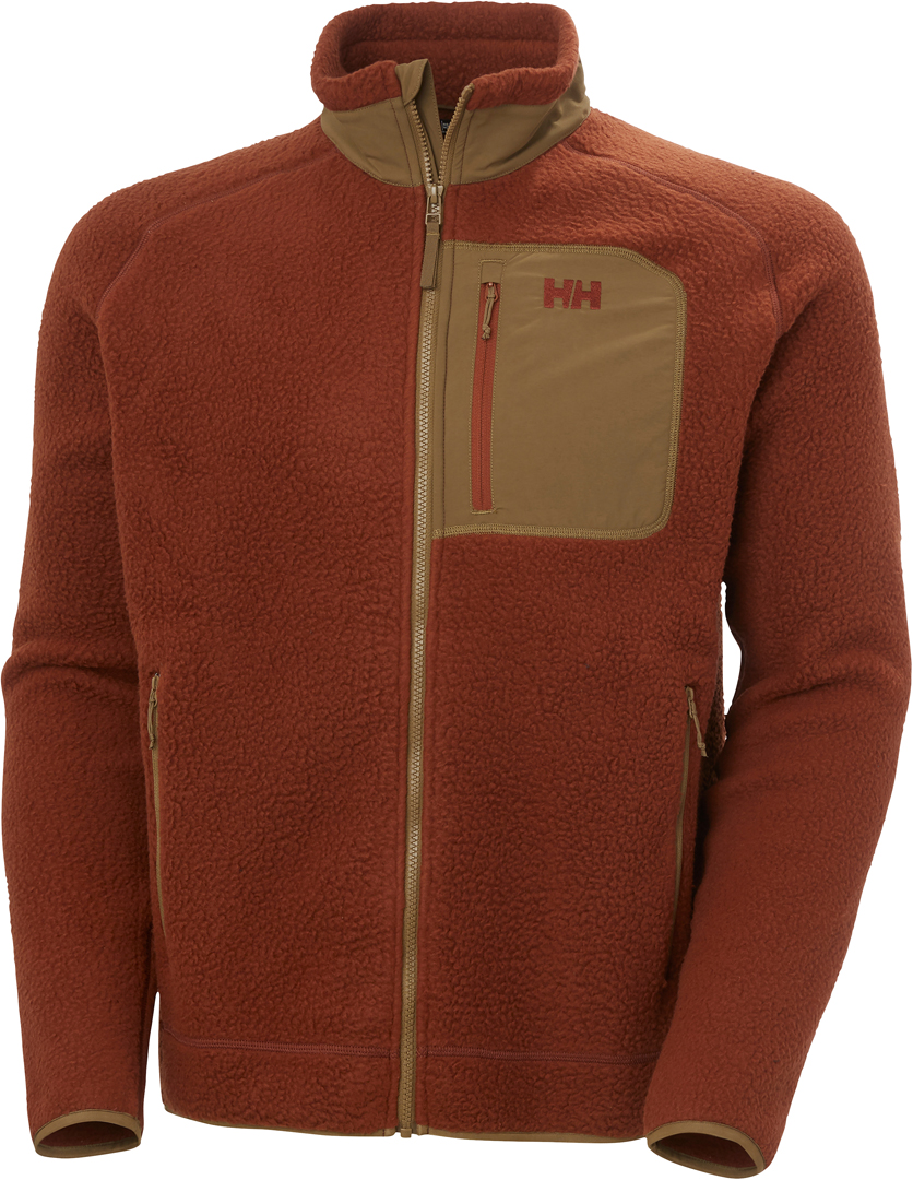 Helly Hansen Herren Gelb/Grün Panorama Pile Fleece Block Jacket - Xl - Bild 3