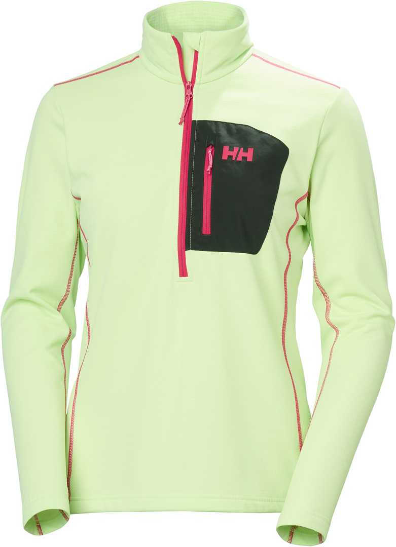 Helly Hansen Damen Gelb/Grün Versalite Half-Zip Fleece - S - Bild 3
