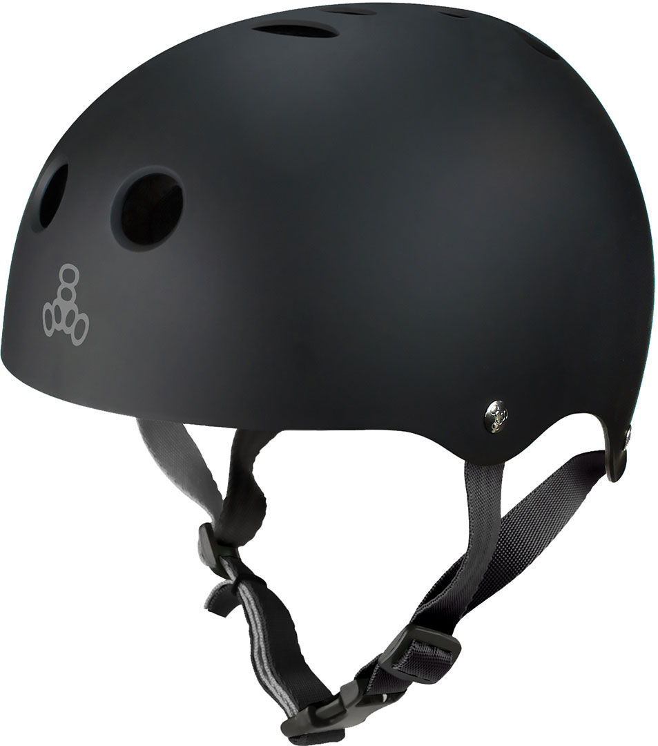 Triple8 HALO Helmet black rubber L | Warehouse One