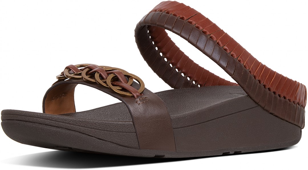 Fitflop Cirque Slide Sandal 2019 Cognac Light Tan Warehouse One