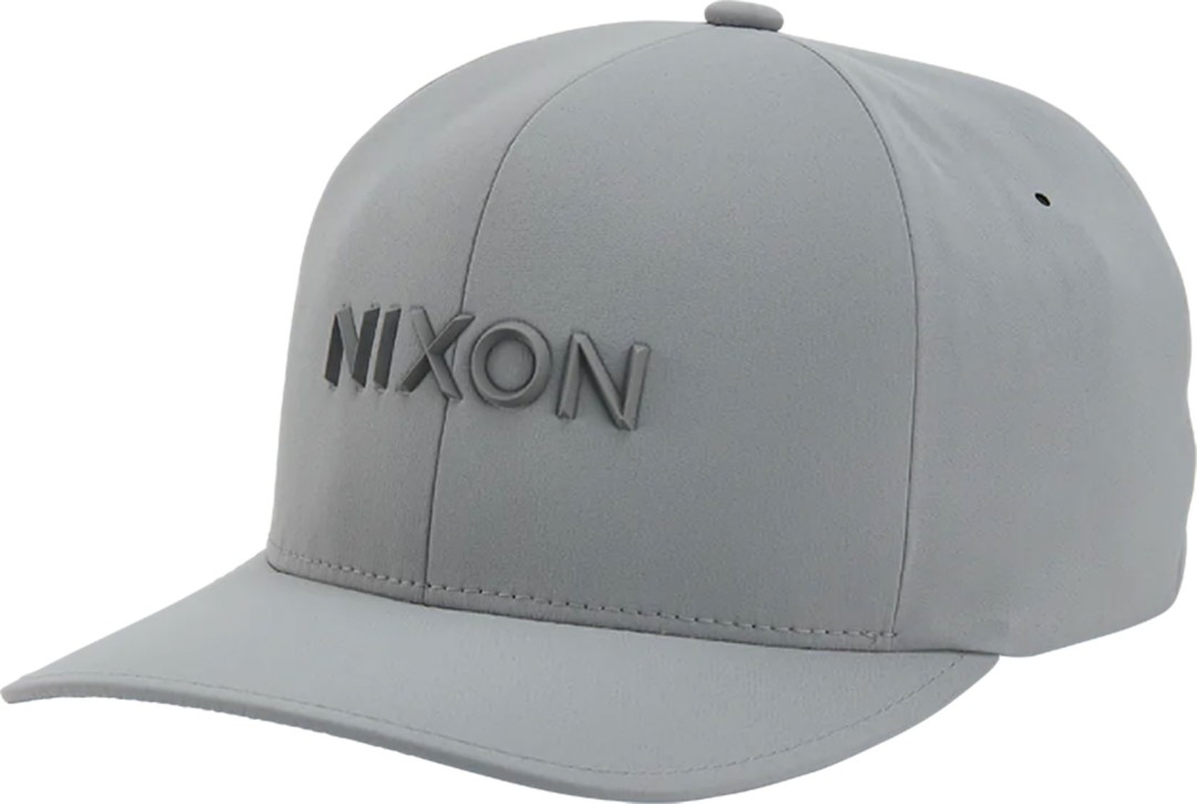 Nixon DELTA FLEXFIT Cap silver | Warehouse One