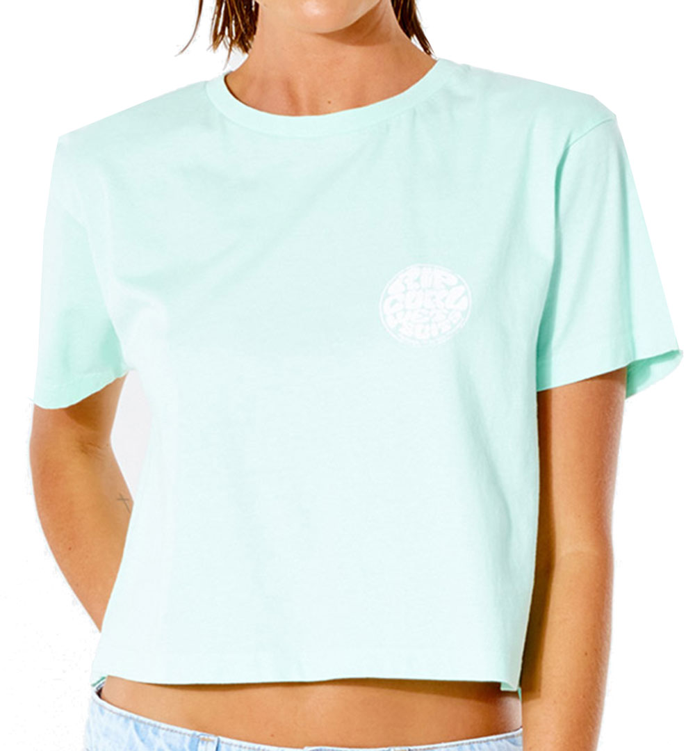 Rip Warehouse T-Shirt aqua | WETTIE One ICON light curl II TEE