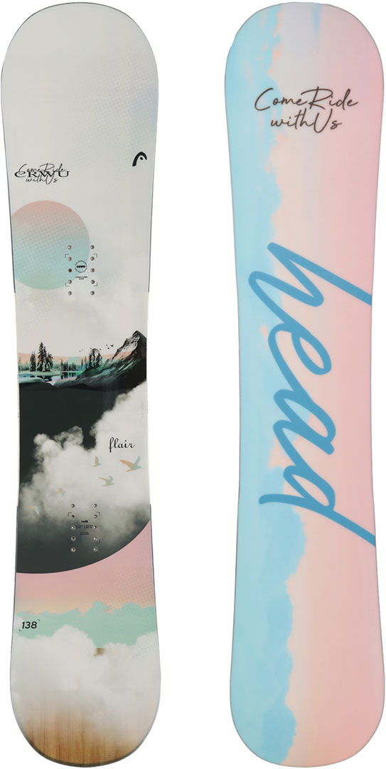 HEAD スノーボード FLAIR HAWAII バインディング　レディース Head FLAIR Snowboard leaf | Warehouse One HEAD スノーボード FLAIR