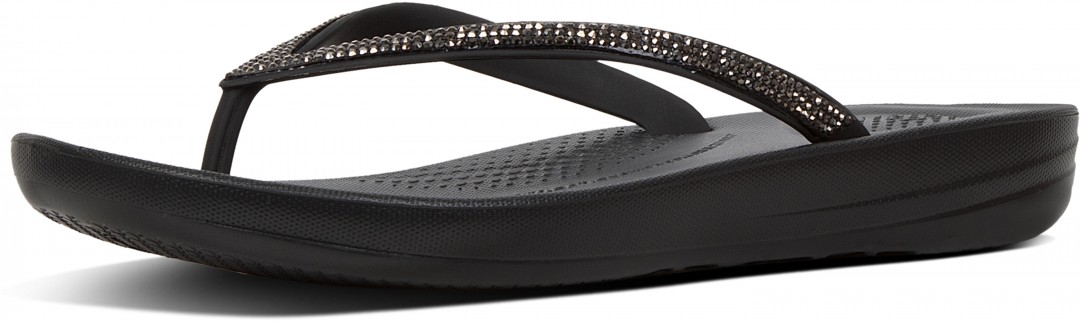 fitflop iqushion sparkle black