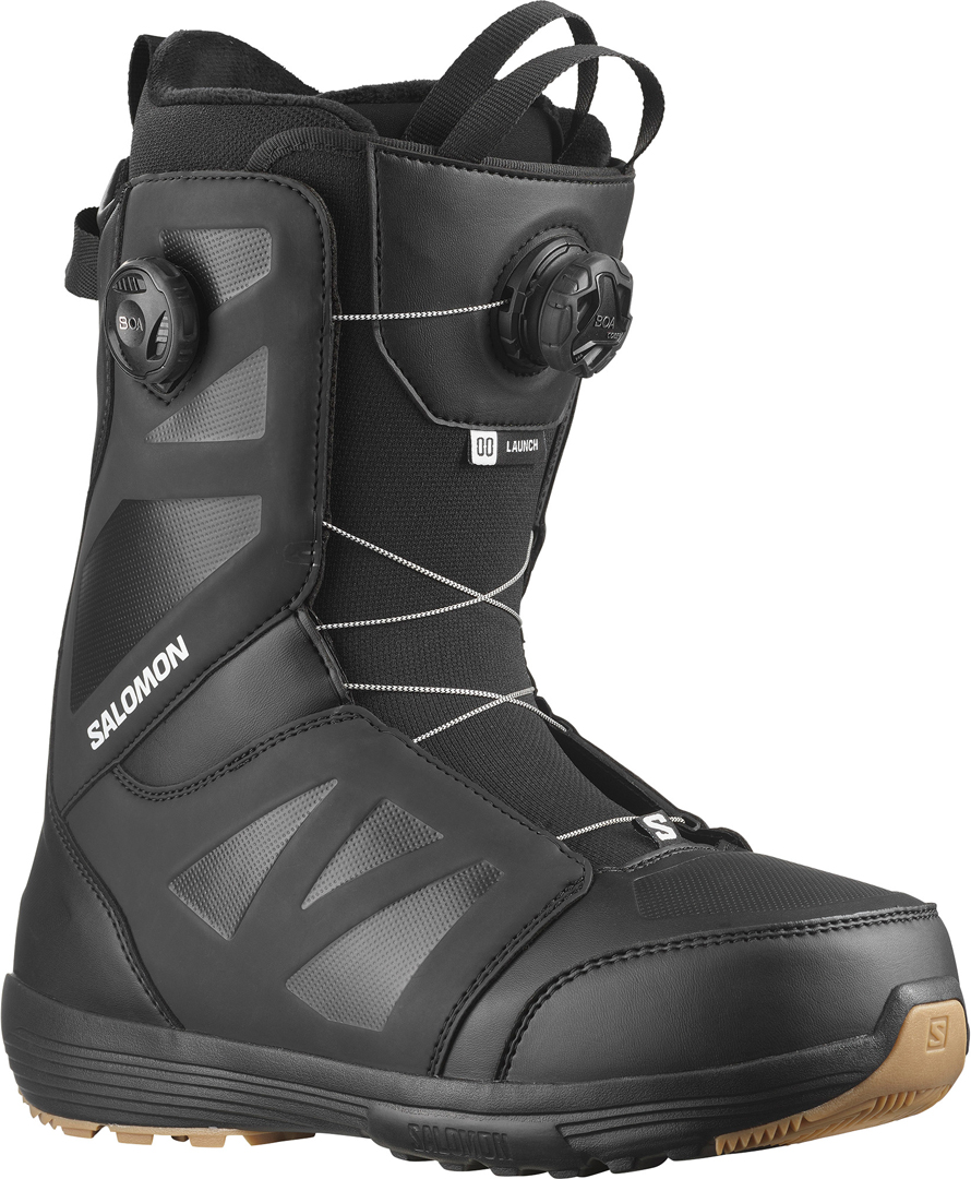 Salomon LAUNCH BOA SJ Boot black black white Warehouse One