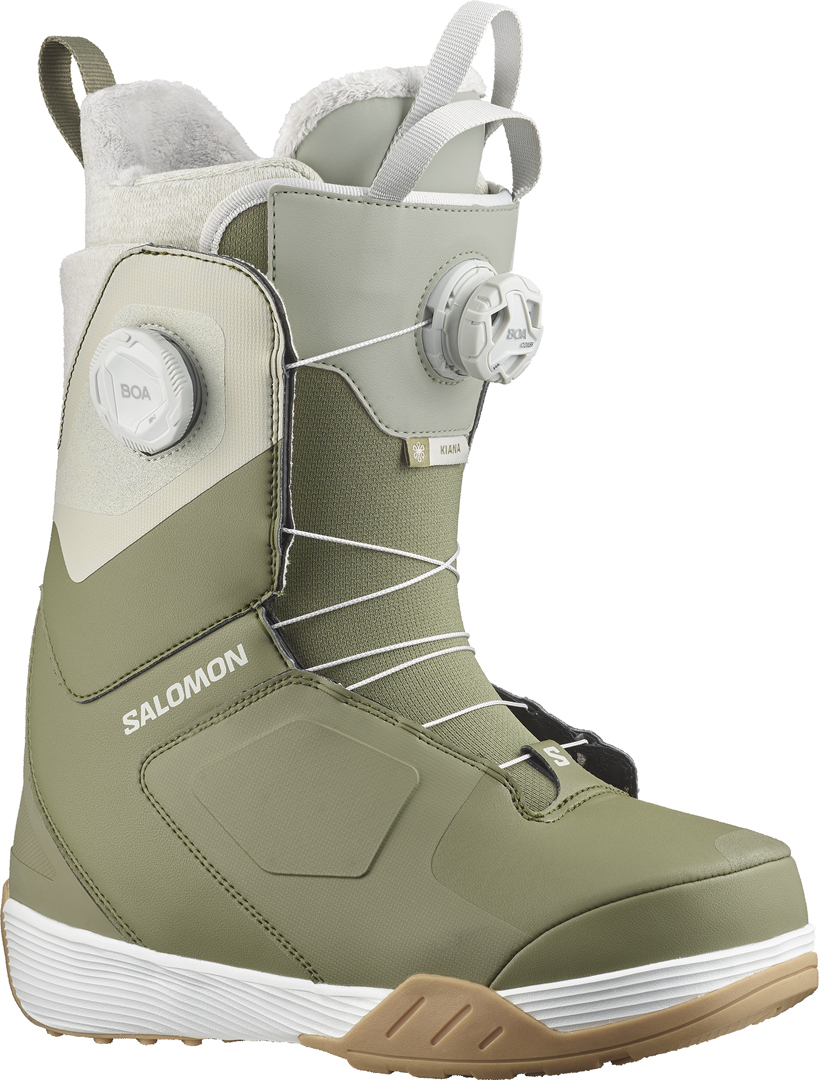 Salomon green boots cheap