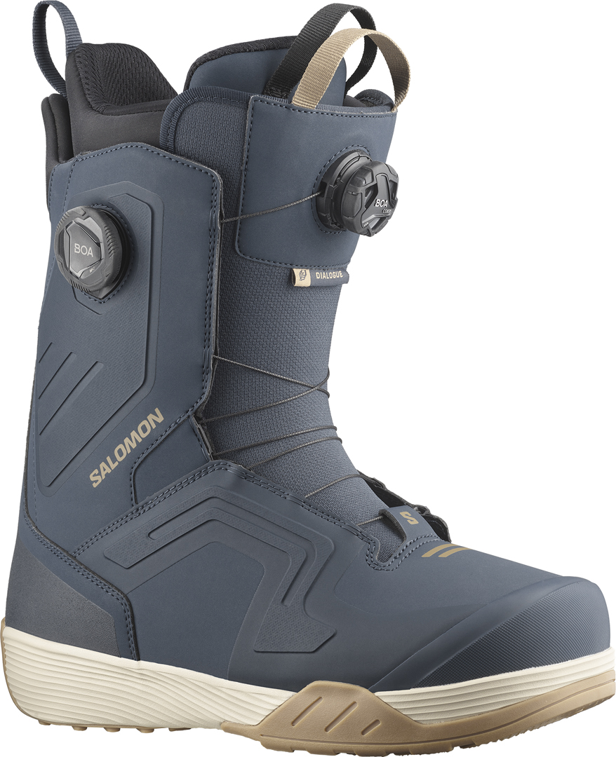 Salomon DIALOGUE DUAL BOA Boot blue nights sepia tint gum 4 Warehouse One