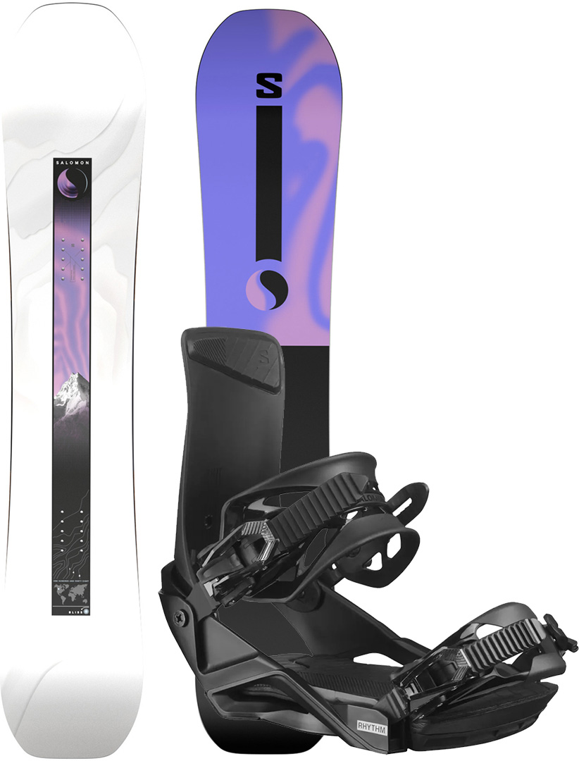 Salomon BLISS 144 incl. RHYTHM black | Warehouse One