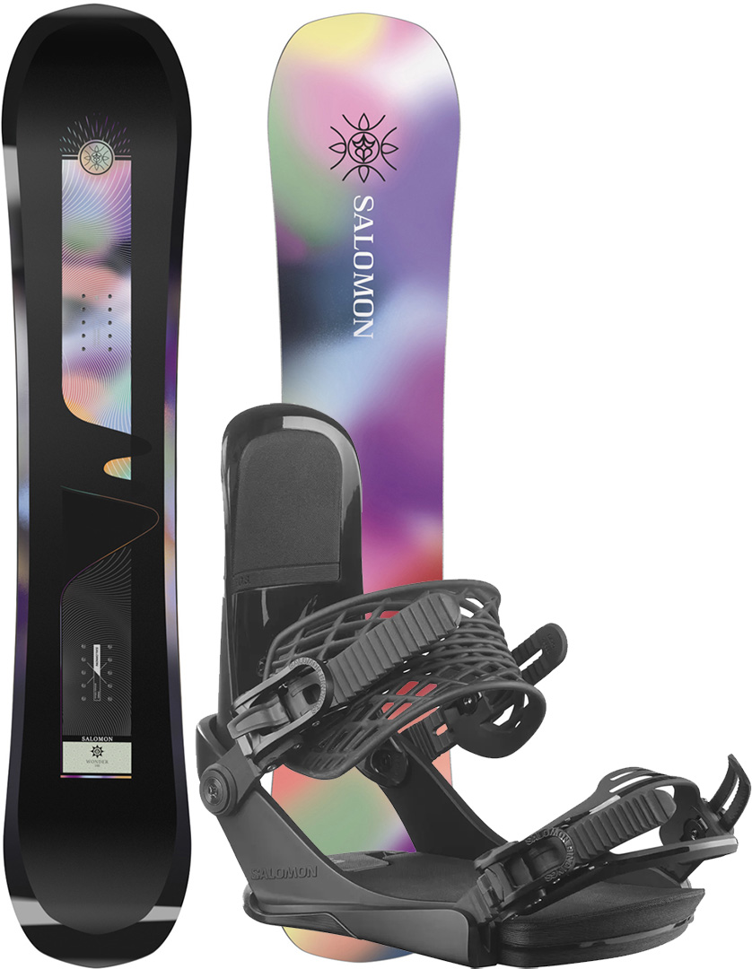 Salomon WONDER 148 incl. EDB black | Warehouse One