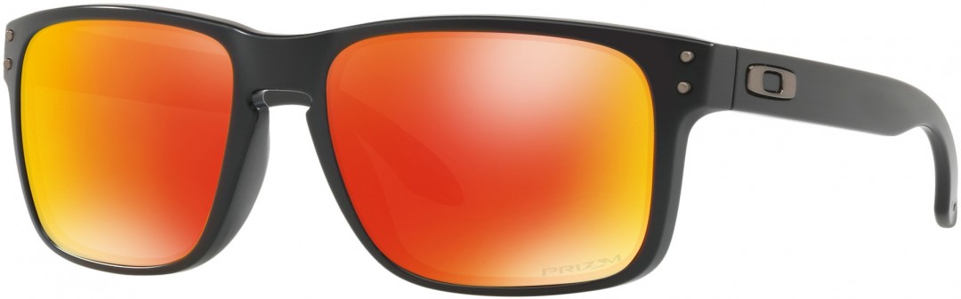 Oakley HOLBROOK Sunglasses matte black/prizm ruby | Warehouse One