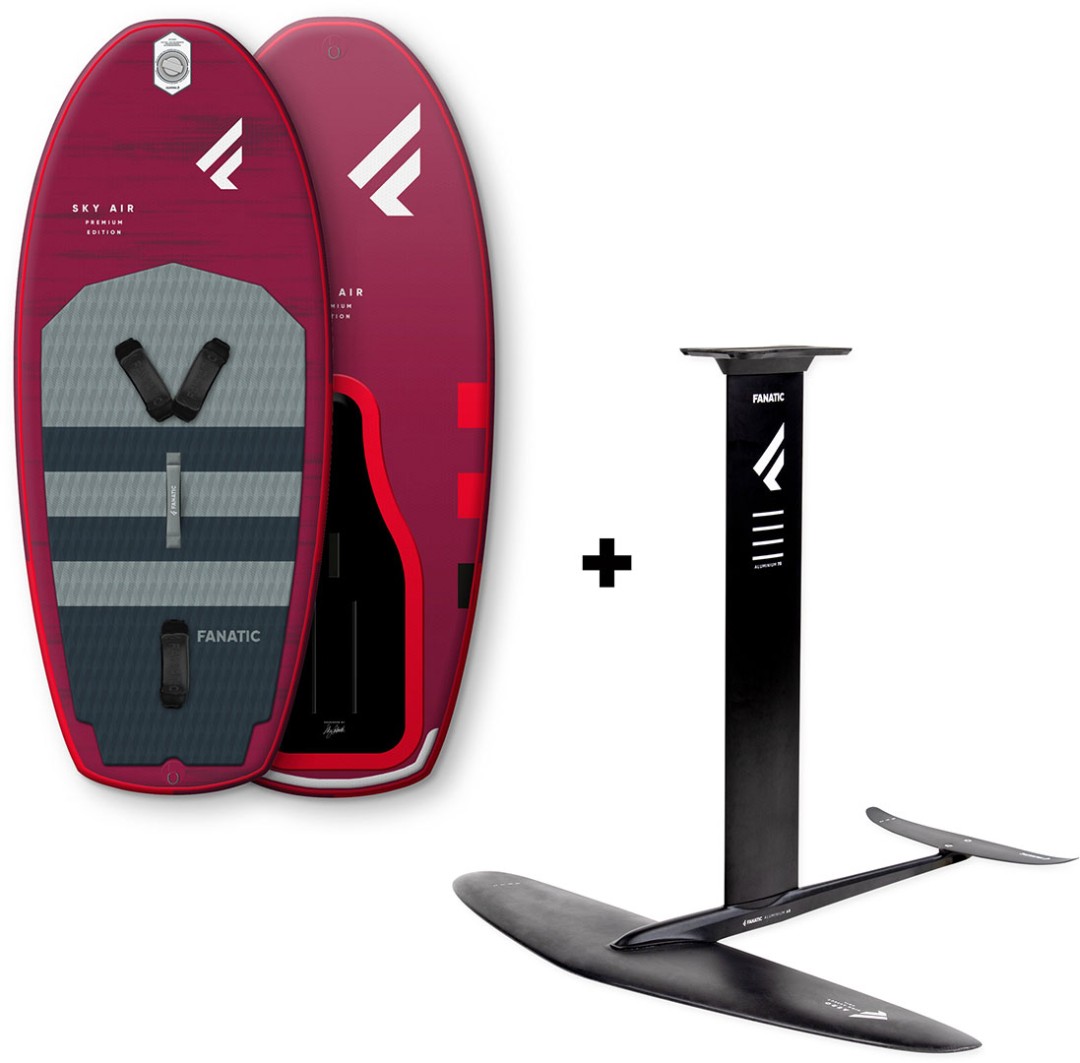 Fanatic SKY AIR PREMIUM 5,4 WING Foil Board inkl. 1750/300 Wing Set
