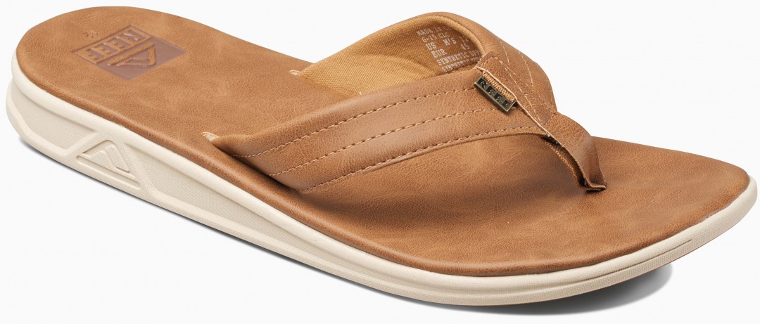 most comfortable leather flip flops