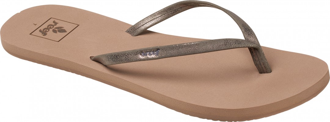 reef pewter flip flops