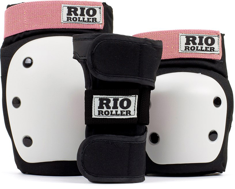 Rio roller TRIPLE Protection Set black rose Warehouse One