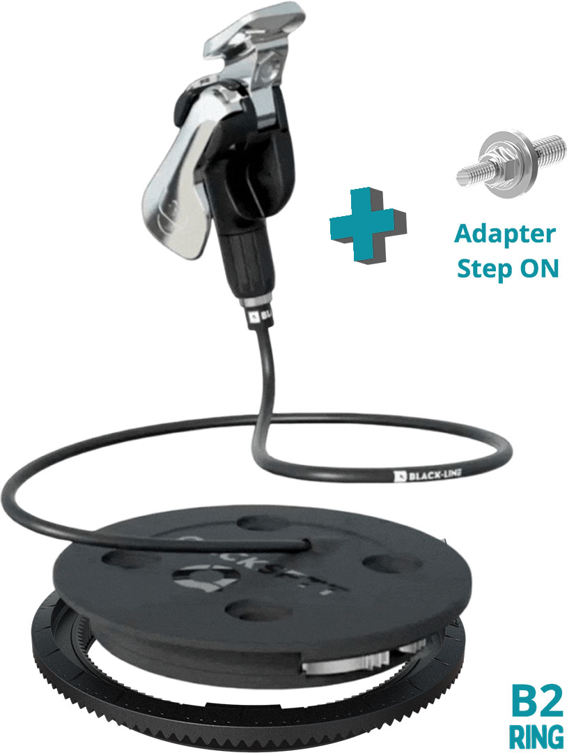 Black-line QUICKSETT ORIGIN 2.0 inkl. RING B2 + ADAPTER STEP ON