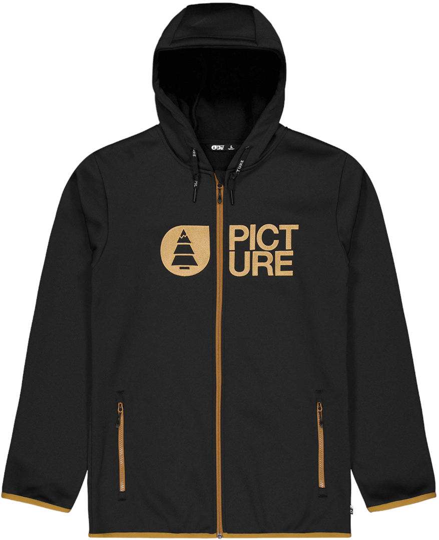 Picture PARK TECH Zip Hoodie black | Warehouse One