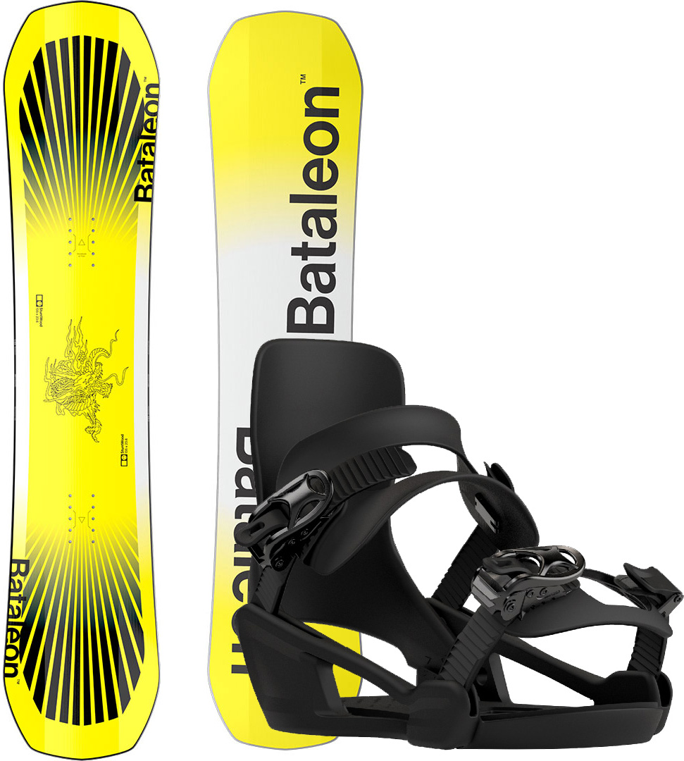 Bataleon STUNTWOOD 135 incl. MINISHRED black Warehouse One