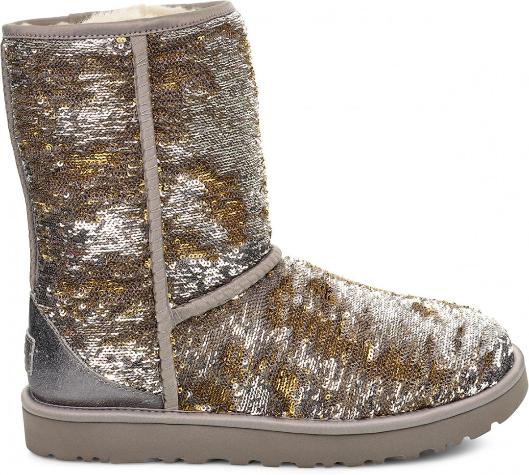 ugg classic sequin boots