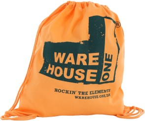 ROCKIN THE ELEMENTS FACTORY gym bag light orange/petrol