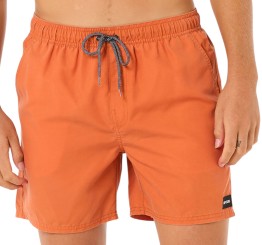 EASY LIVING VOLLEY 16 Boardshort burnt orange