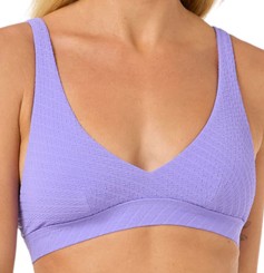 CUSTOM RIB Bikinioberteil purple