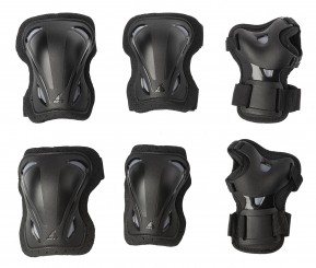 SKATE GEAR 3 Pack Schonerset black