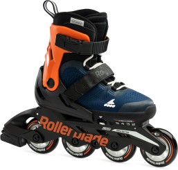 MICROBLADE Inline Skate midnight blue/warm orange