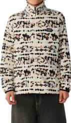 SESSIONS POLAR Zip Fleece vintage white