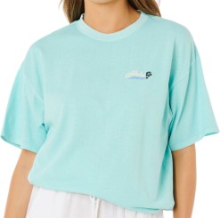 ALOHA HERITAGE T-Shirt light sea blue