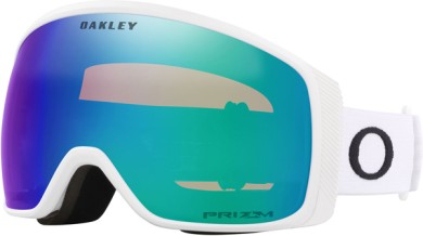 FLIGHT TRACKER M Schneebrille matte white/prizm argon iridium