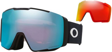 LINE MINER PRO L Goggle matte black/prizm sapphire + prizm torch