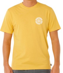PACIFIC RINSE CIRCLE T-Shirt ochre