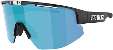 MATRIX Sunglasses matt black/photochromic brown blue multi