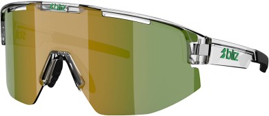 MATRIX Sunglasses transparent white/green