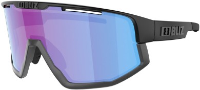 FUSION Sonnenbrille matt black/violet blue multi