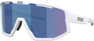 FUSION Sunglasses matte white/smoke/blue multicolor