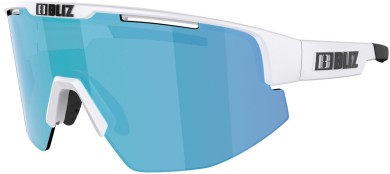 MATRIX SMALL Sunglasses matt white/smoke blue multi