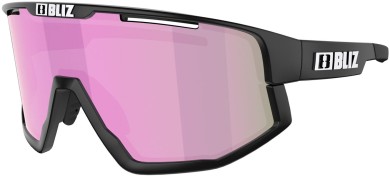 FUSION SMALL Sonnenbrille matt black/brown rose multi