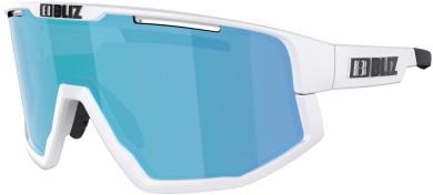 FUSION SMALL Sunglasses matt white/brown blue multi