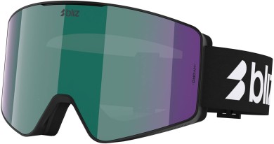 G001 Schneebrille matte black/brown green multi