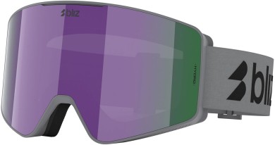 G001 Goggle matte grey/brown purple multi