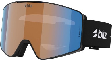 G001S Schneebrille matte black/n_o_n orange &amp; blue