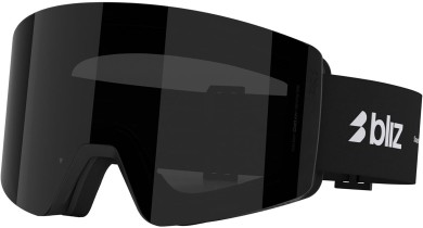 G003 Schneebrille matte black/smoke